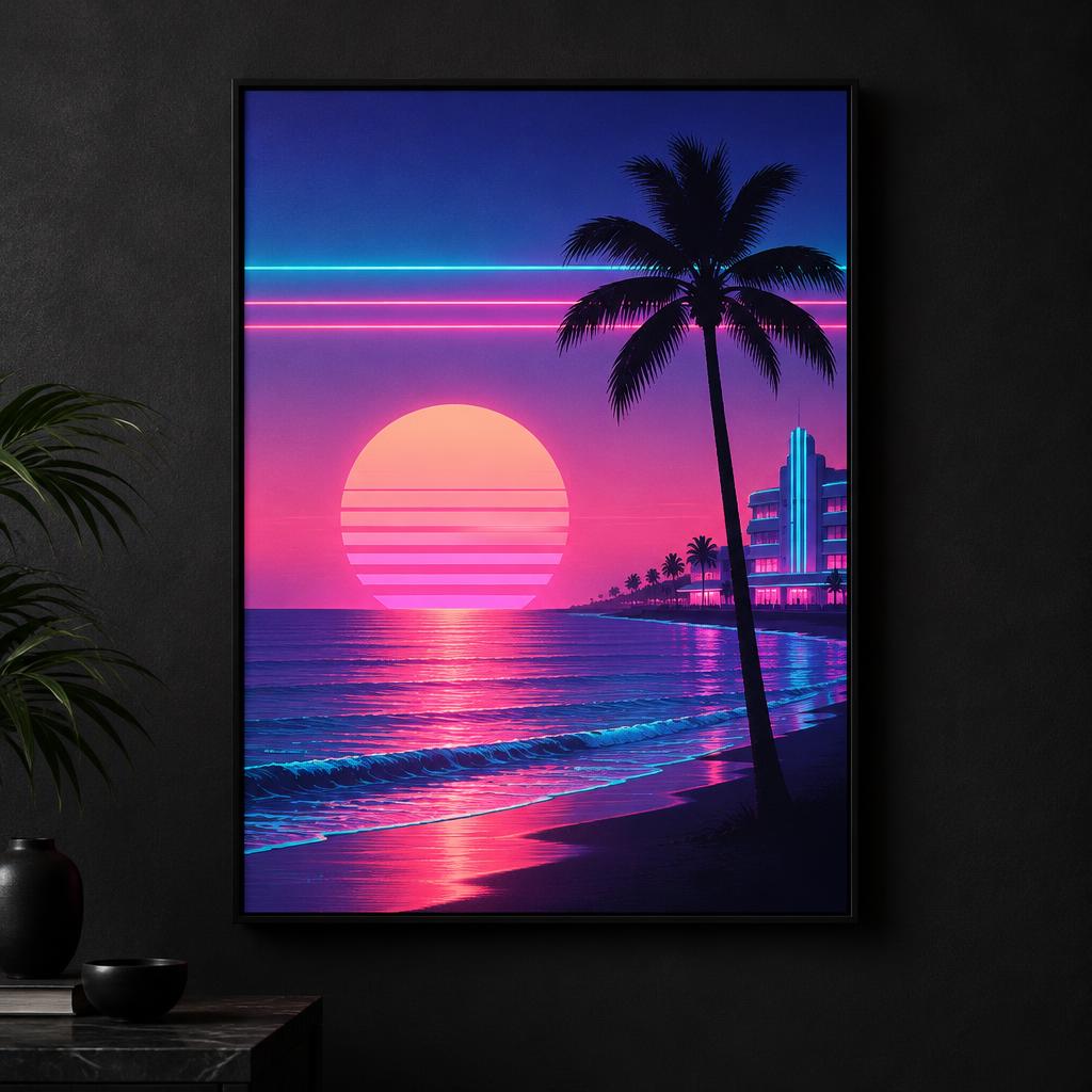 Sunset Signal Wall Art